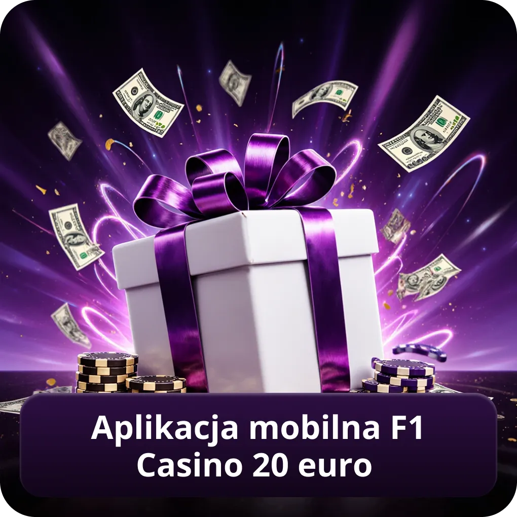 Aplikacja mobilna F1 Casino 20 euro