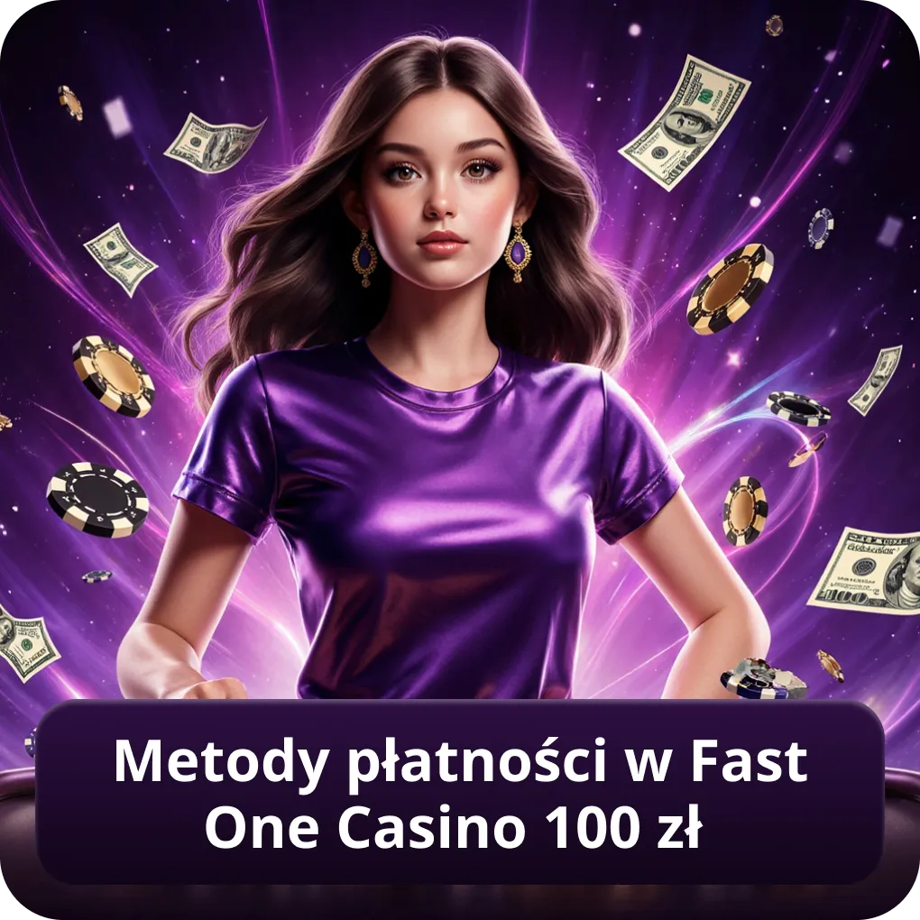 Metody płatności w Fast One Casino 100 zł